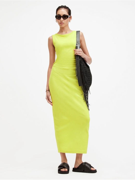 Dresses & Skirts - ALLSAINTS Katarina Boat Neck Slim Fit Maxi Dress
